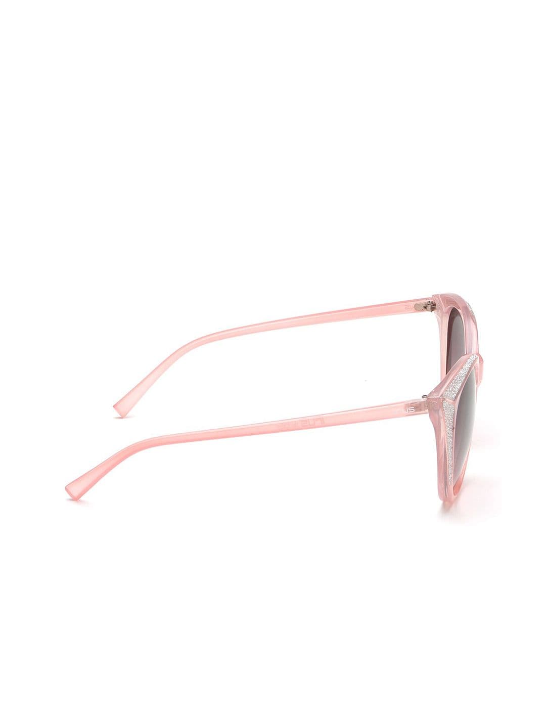 IRUS by IDEE Women Grey Lens & Orange Cateye Sunglasses with UV Protected Lens