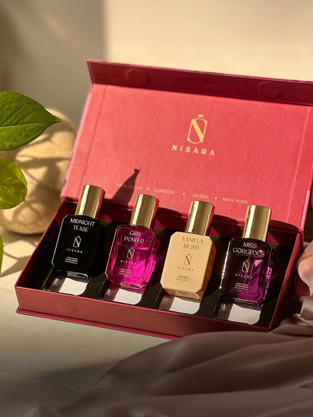 NISARA Women Gift Set of 4 Eau De Parfum - 15 ml each