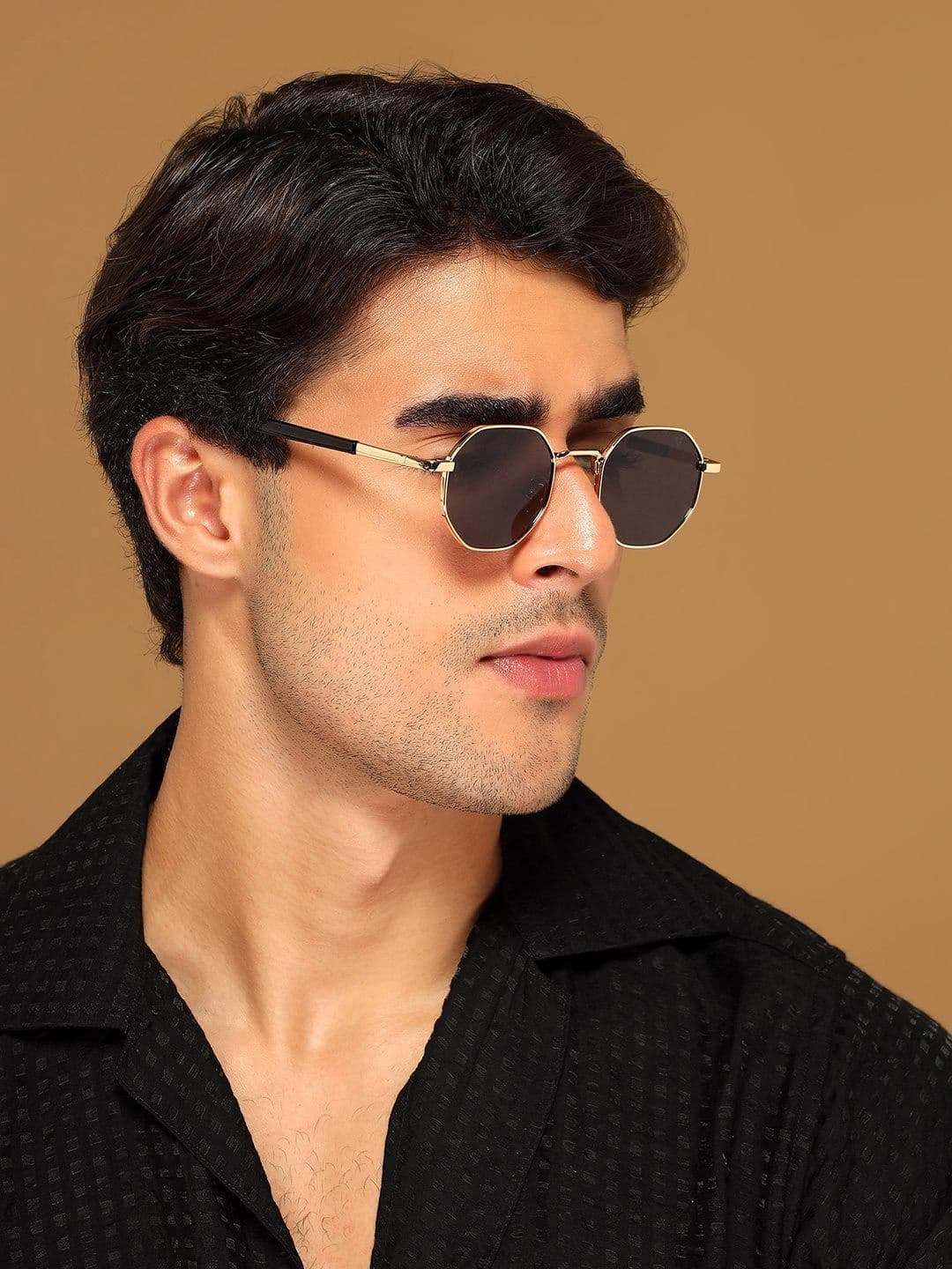 Voyage Unisex Round Sunglasses with UV Protected Lens 2206MG3769Z