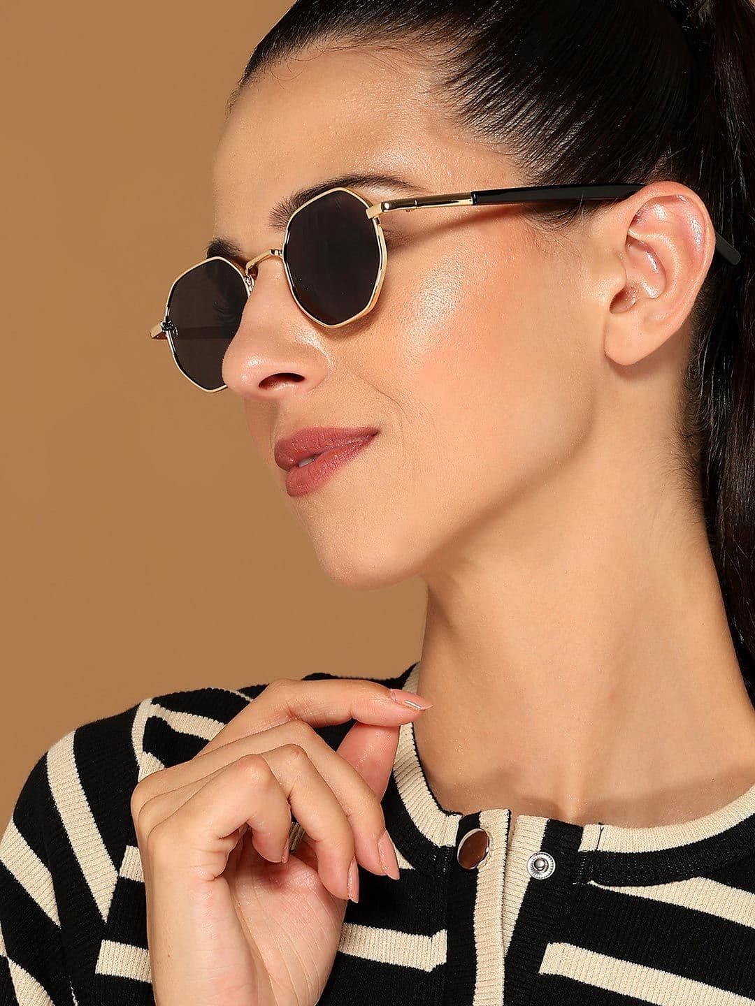 Voyage Unisex Round Sunglasses with UV Protected Lens 2206MG3769Z