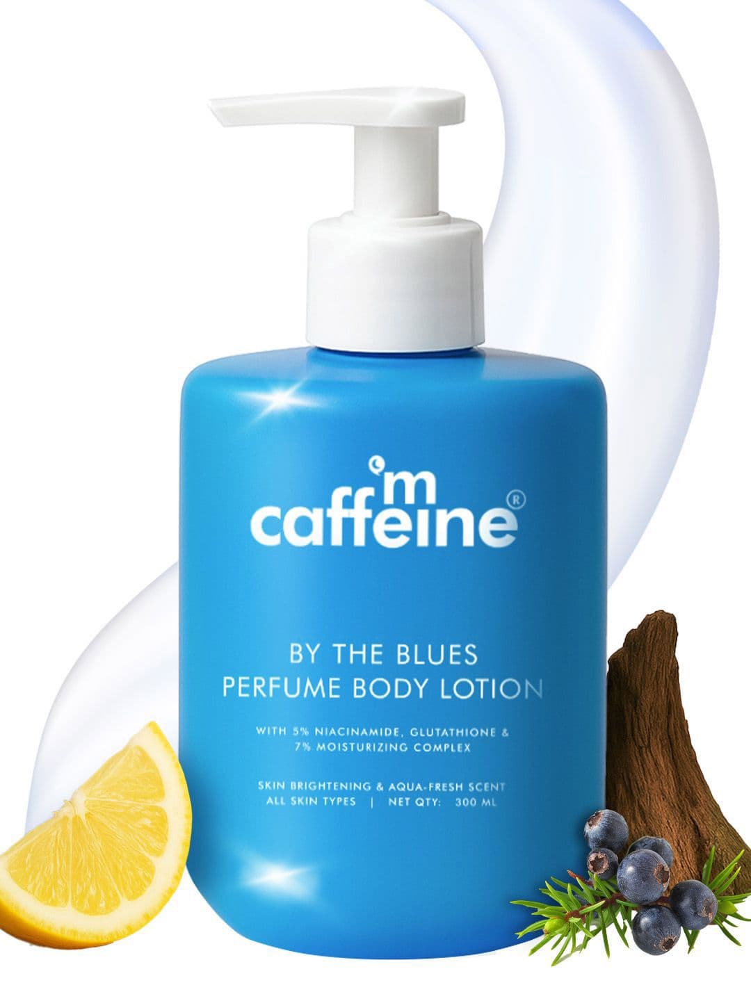 MCaffeine By the Blues Brightening Perfume Body Lotion 5% Niacinamide- 300ml