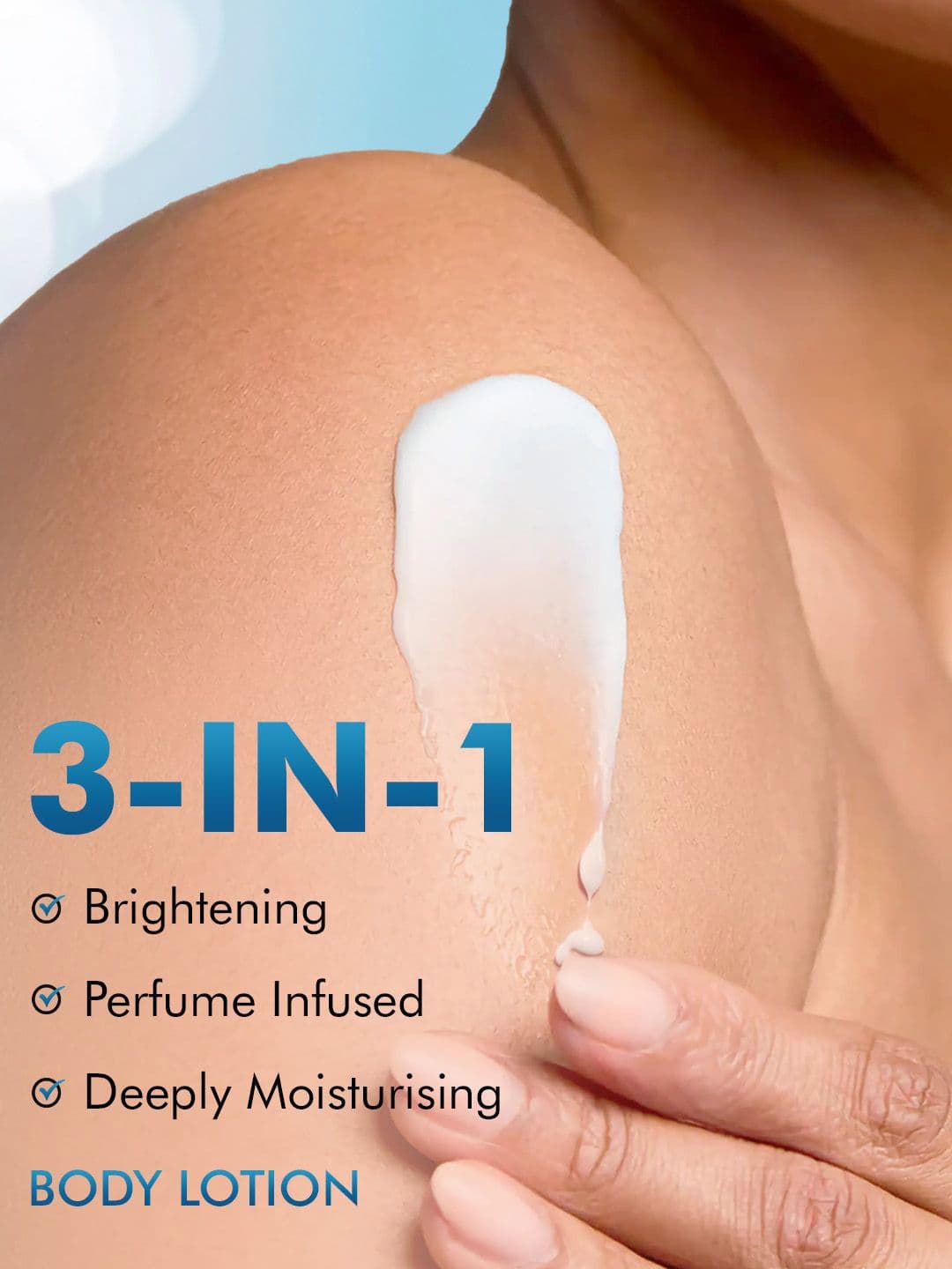 MCaffeine By the Blues Brightening Perfume Body Lotion 5% Niacinamide- 300ml