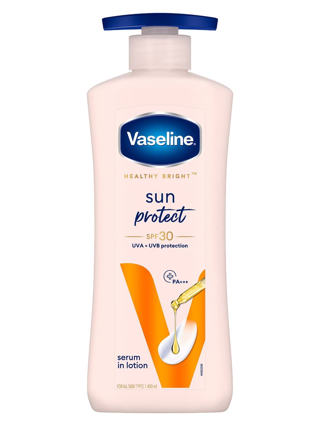 Vaseline Sun Protect SPF 30 Body Lotion with UVA + UVB PA+++ - 400ml
