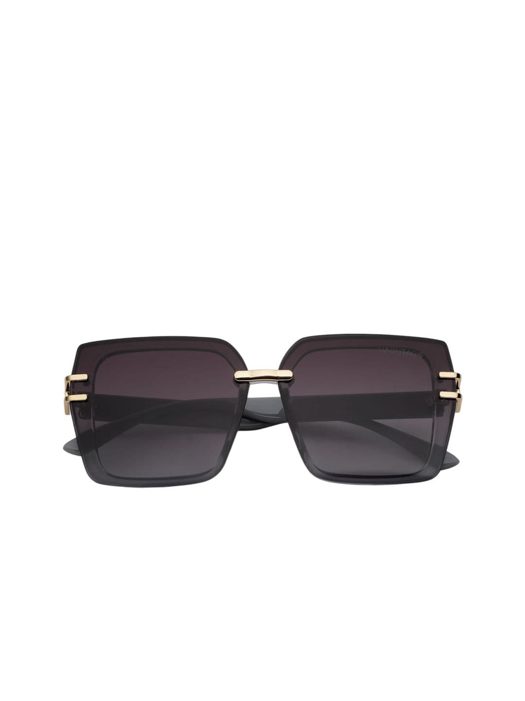 HASHTAG EYEWEAR Women Oversized Sunglasses with UV Protected LensD_WB-G-15065-GRY