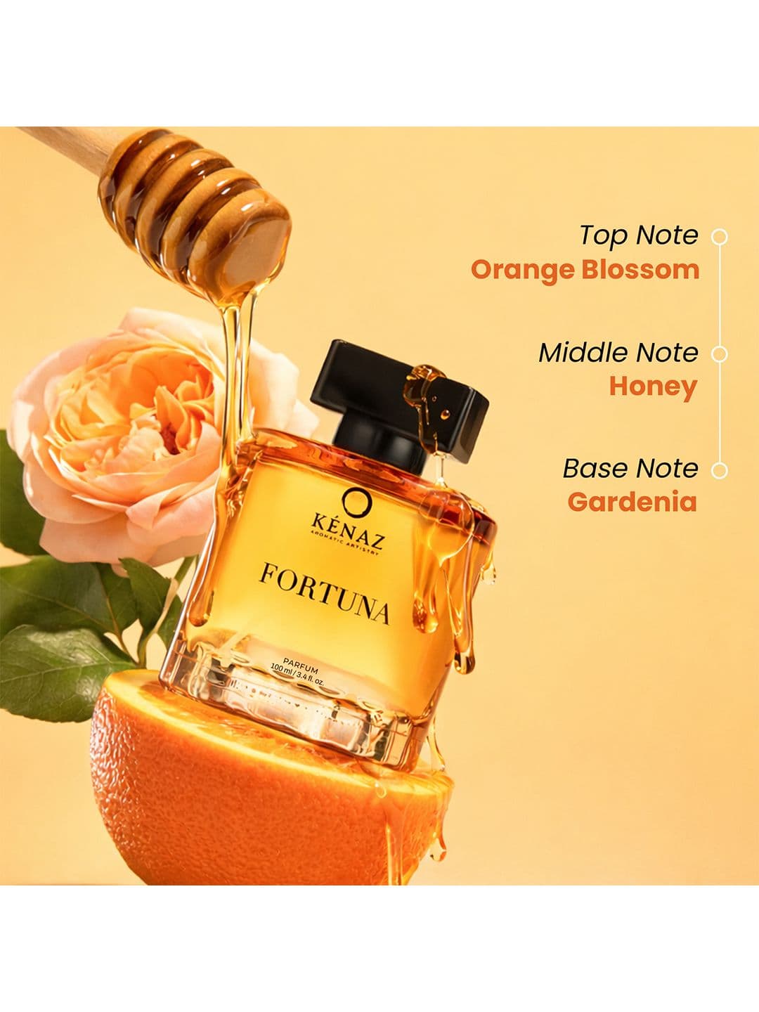 Kenaz Fortuna Long Lasting Eau De Parfum- 100 ml