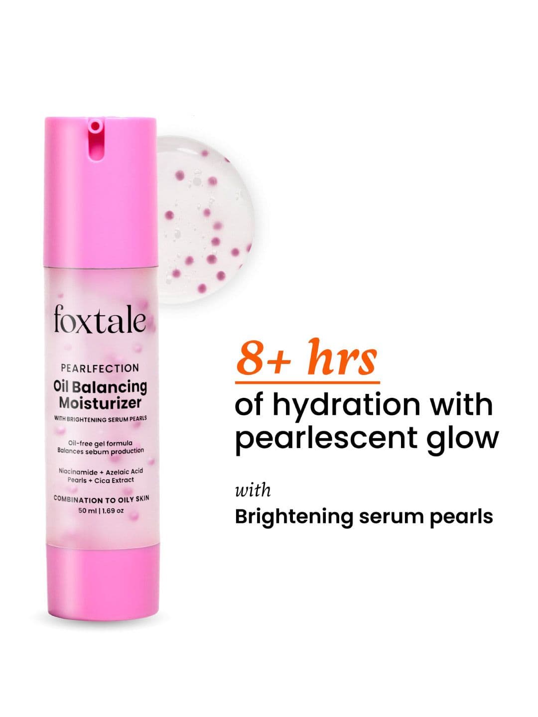 FoxTale Oil Balancing Moisturizer With Niacinamide - 50 ml