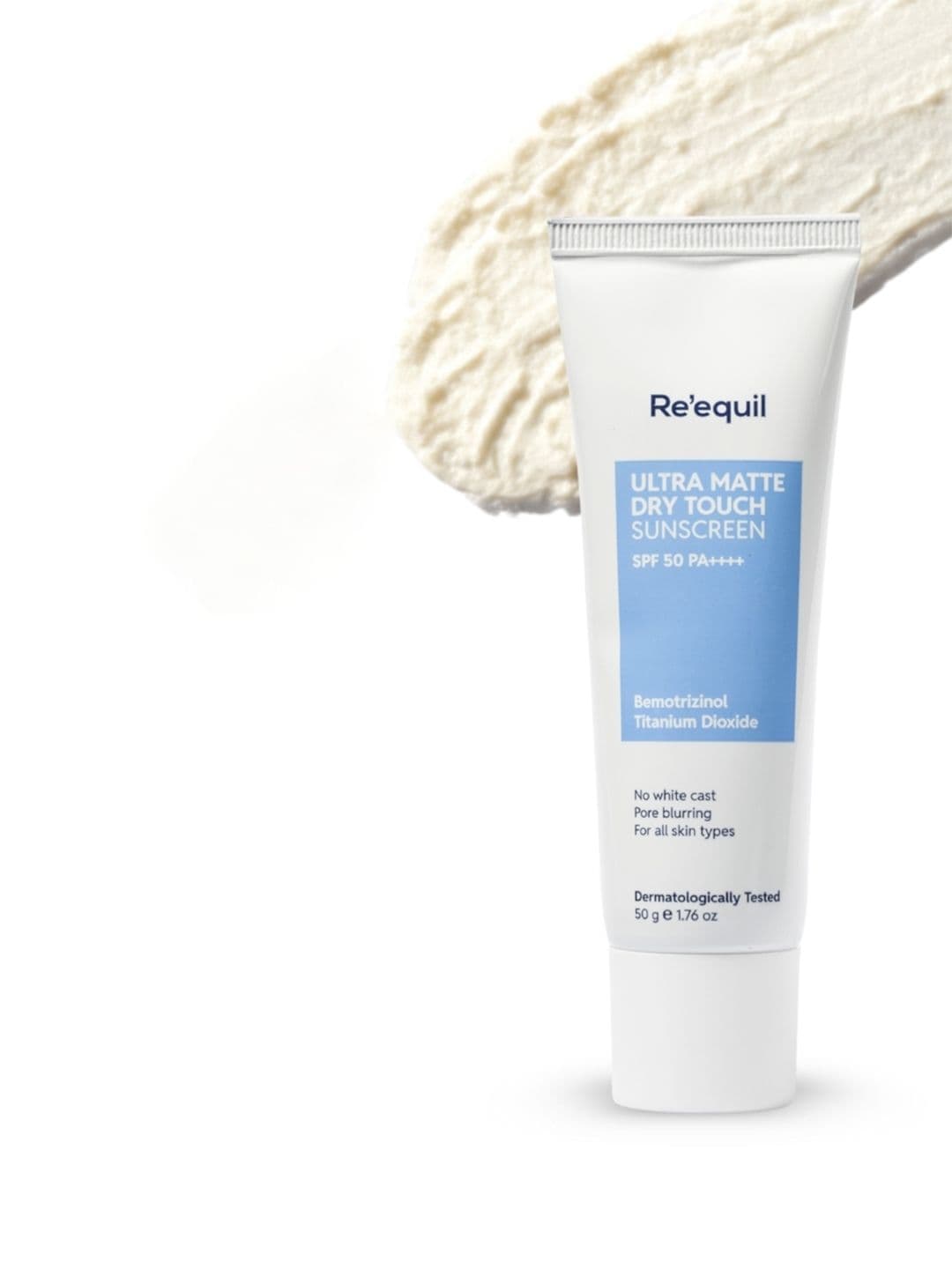 Reequil Ultra Matte Dry Touch Sunscreen Gel SPF 50 PA++++ 50g