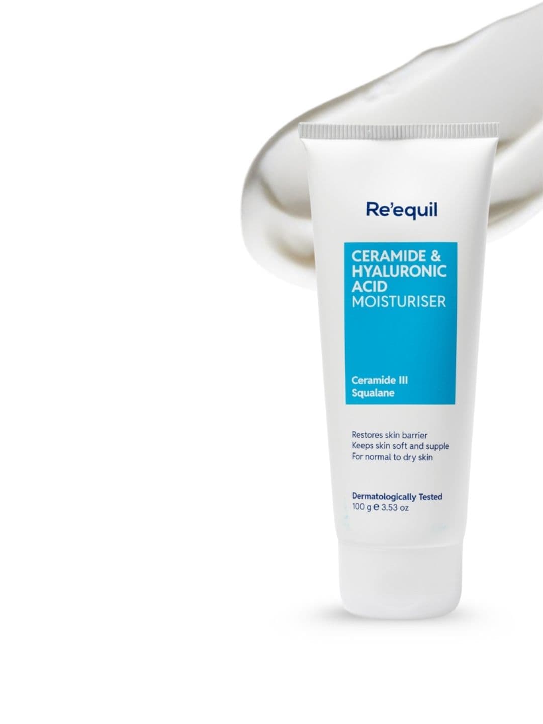 Reequil Unisex Ceramide & Hyaluronic Acid Moisturiser For Normal To Dry Skin