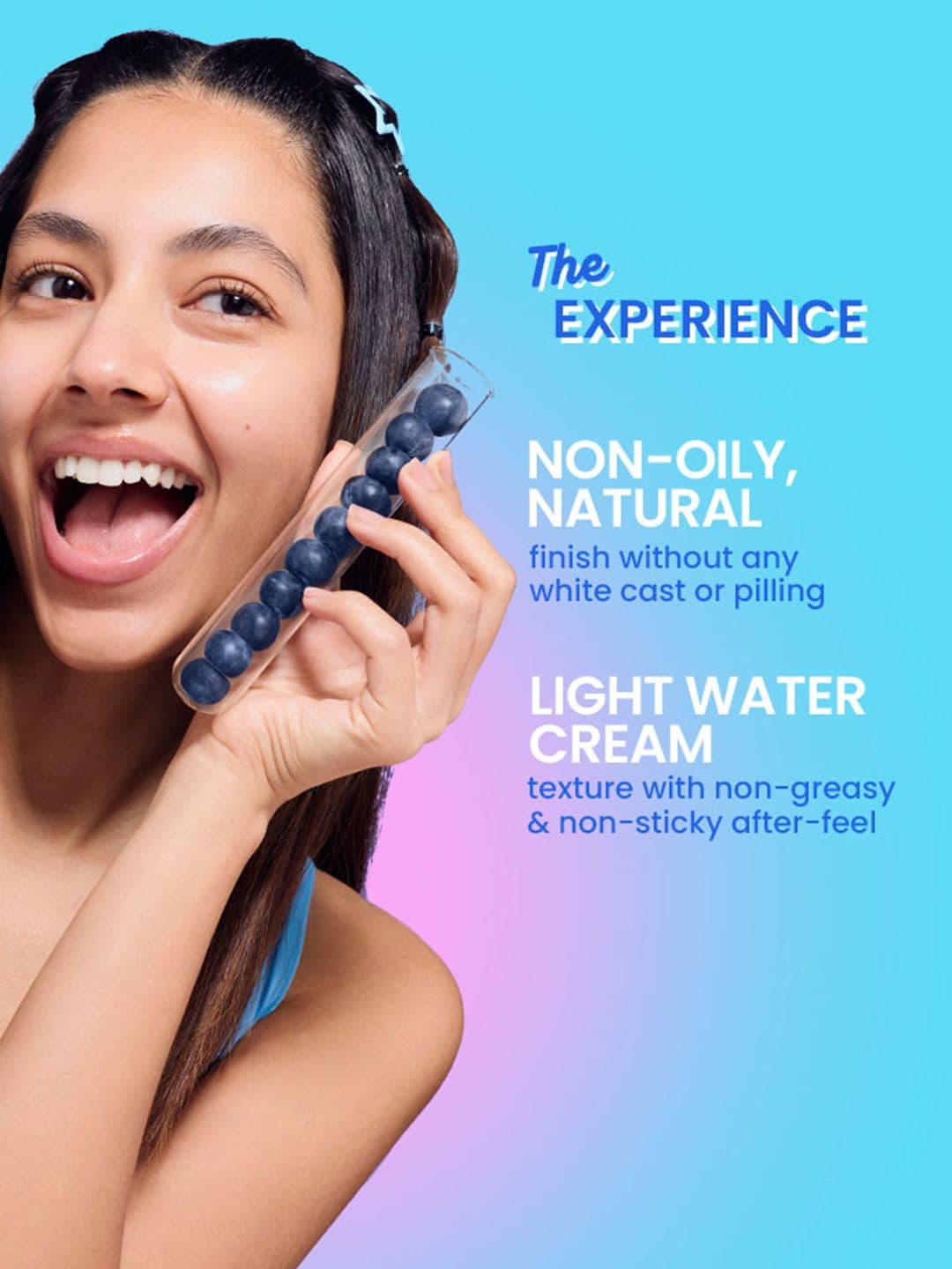 DOT & KEY Blueberry Hydrate Barrier Repair Sunscreen In-Vivo Tested SPF 50+ PA++++ - 30g