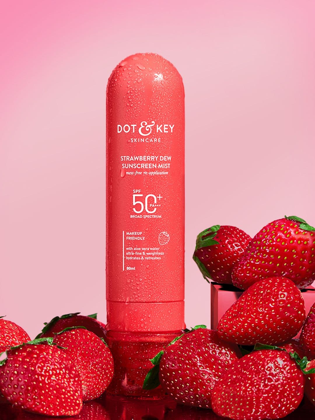 DOT & KEY Strawberry Niacinamide Sunscreen Mist SPF 50+ PA+++