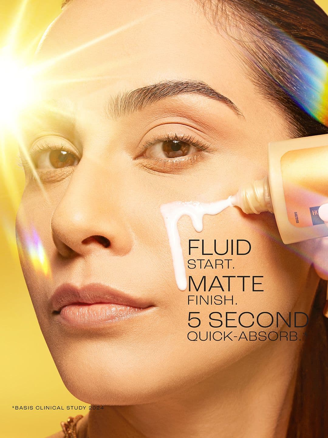 Lakme Sun Expert Dry Matte Fluid SPF 50++++ Sunscreen with ceramide for oily skin - 30ml