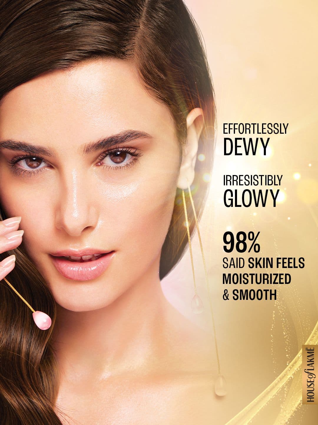 Lakme Dew Drama Gel Creme Pro-Ceramides Vit E + Vit B + Vit F - 50g