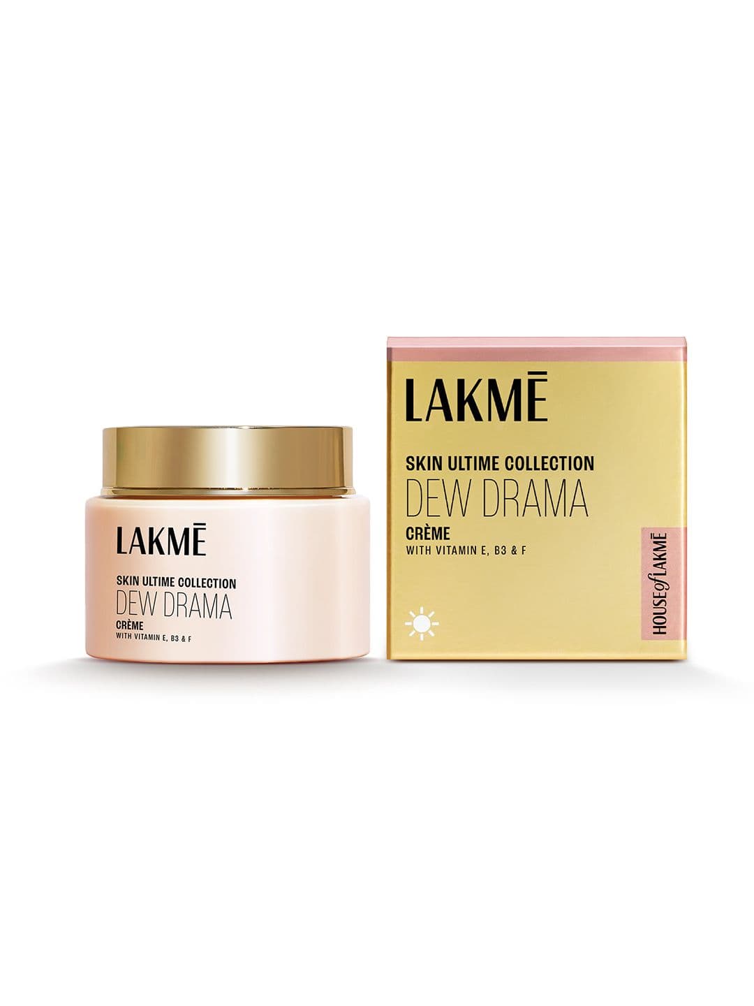 Lakme Dew Drama Gel Creme Pro-Ceramides Vit E + Vit B + Vit F - 50g