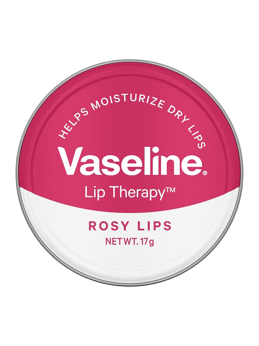 Vaseline Lip Therapy Tins For Moisturised & Soft Lips 17g - Rosy Lips