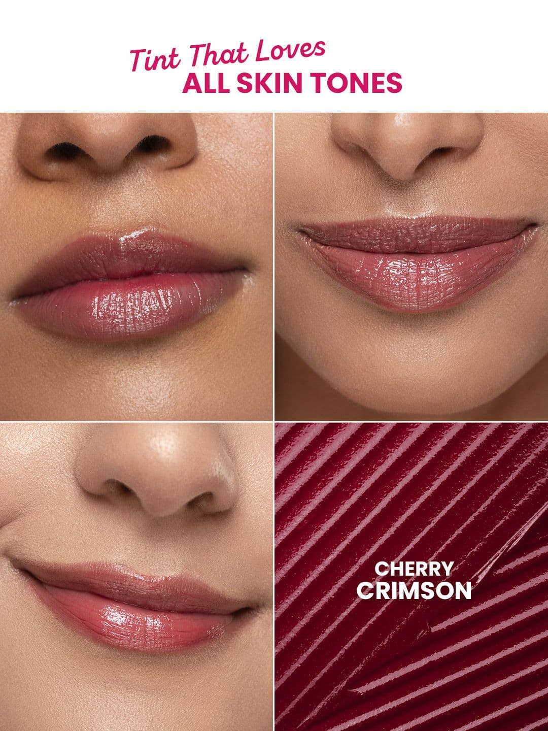 DOT & KEY Barrier Repair Hydrating Lip Balm In-Vivo Tested SPF 50+ PA+++ - Cherry Crimson