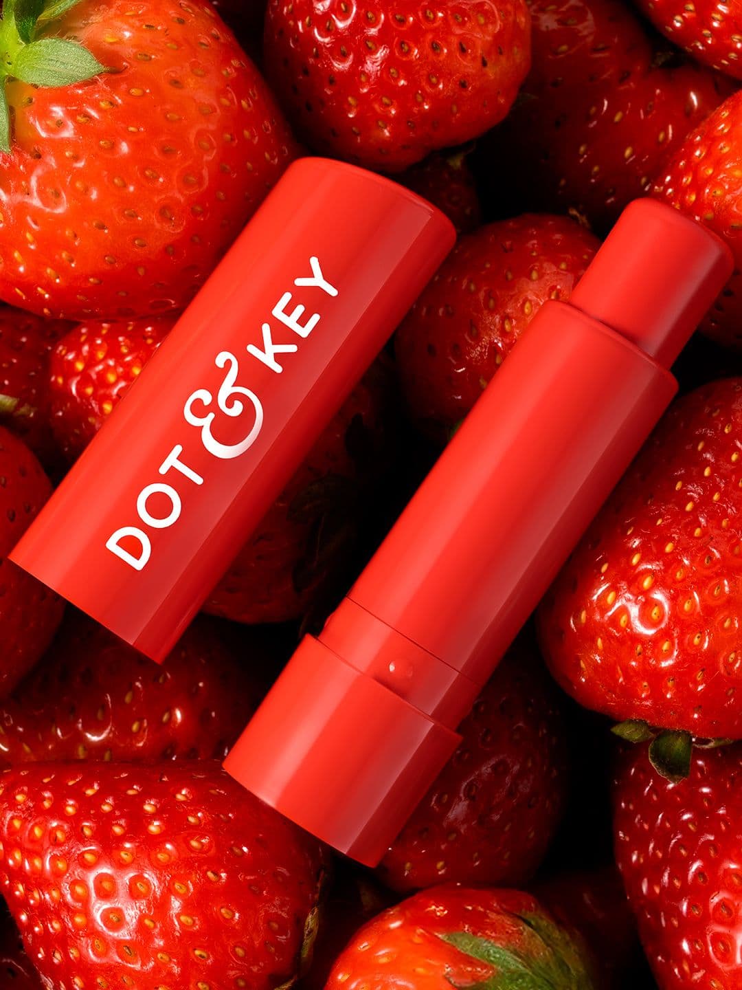 DOT & KEY Barrier Repair Hydrating Lip Balm In-Vivo Tested SPF 50+ PA+++ - Strawberry Red