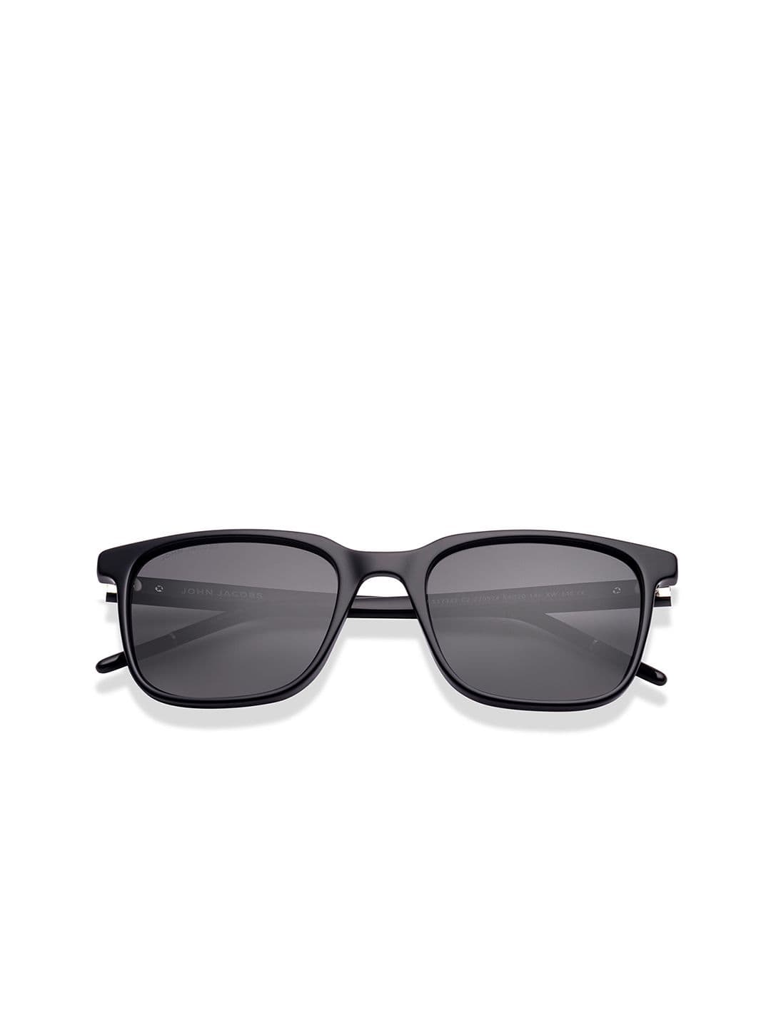 John Jacobs Unisex Wayfarer Sunglasses with Polarised and UV Protected Lens