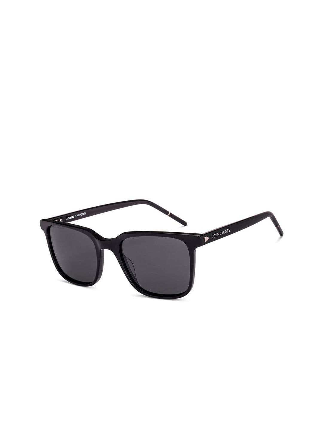 John Jacobs Unisex Wayfarer Sunglasses with Polarised and UV Protected Lens