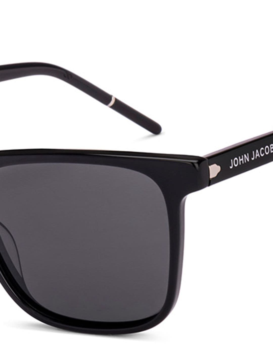 John Jacobs Unisex Wayfarer Sunglasses with Polarised and UV Protected Lens