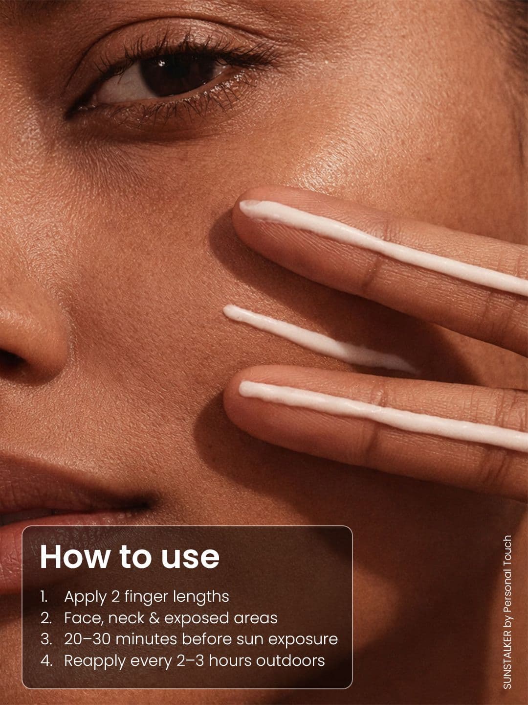 Personal Touch Skincare Sunstalker Korea 3-1 Water Based Sunscreen - 50g