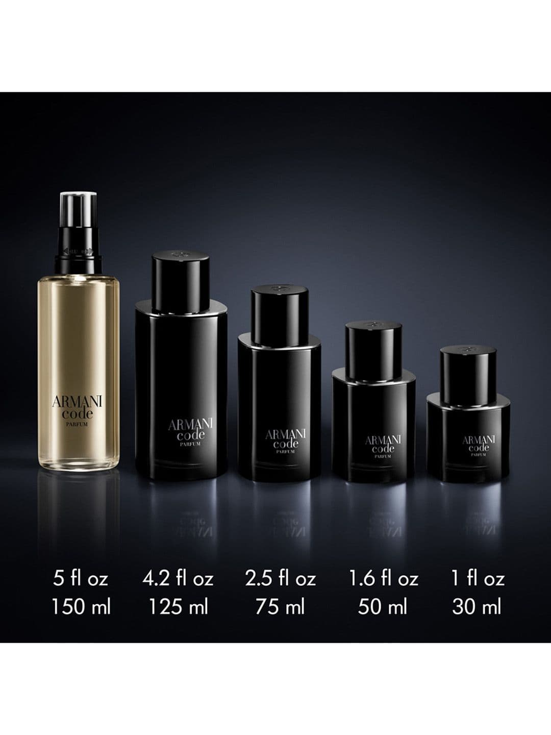 Giorgio Armani Men Code Refillable Eau de Parfum - 125ml