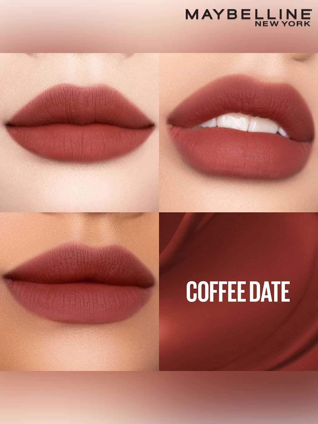 Maybelline New York Superstay Teddy Tint Lip & Cheek Color 5ml - Coffee Date