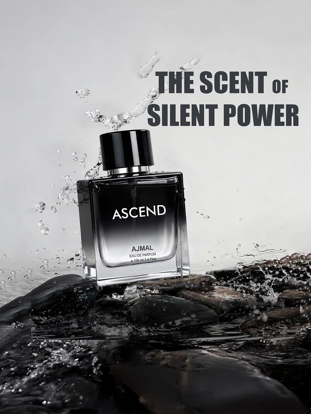 Ajmal Men Ascend Citrus Woody EDP Perfume - 100ml - Fresh Fragrance