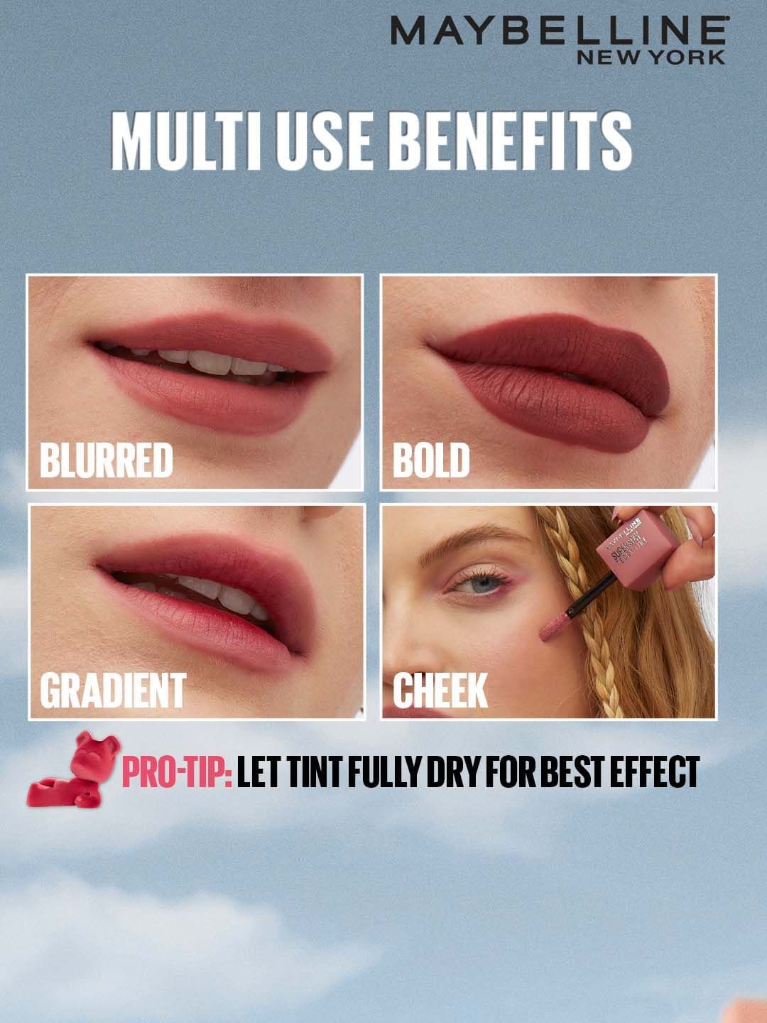 Maybelline New York Superstay Teddy Tint Lip & Cheek Color 5 ml - Cool Grunge 60