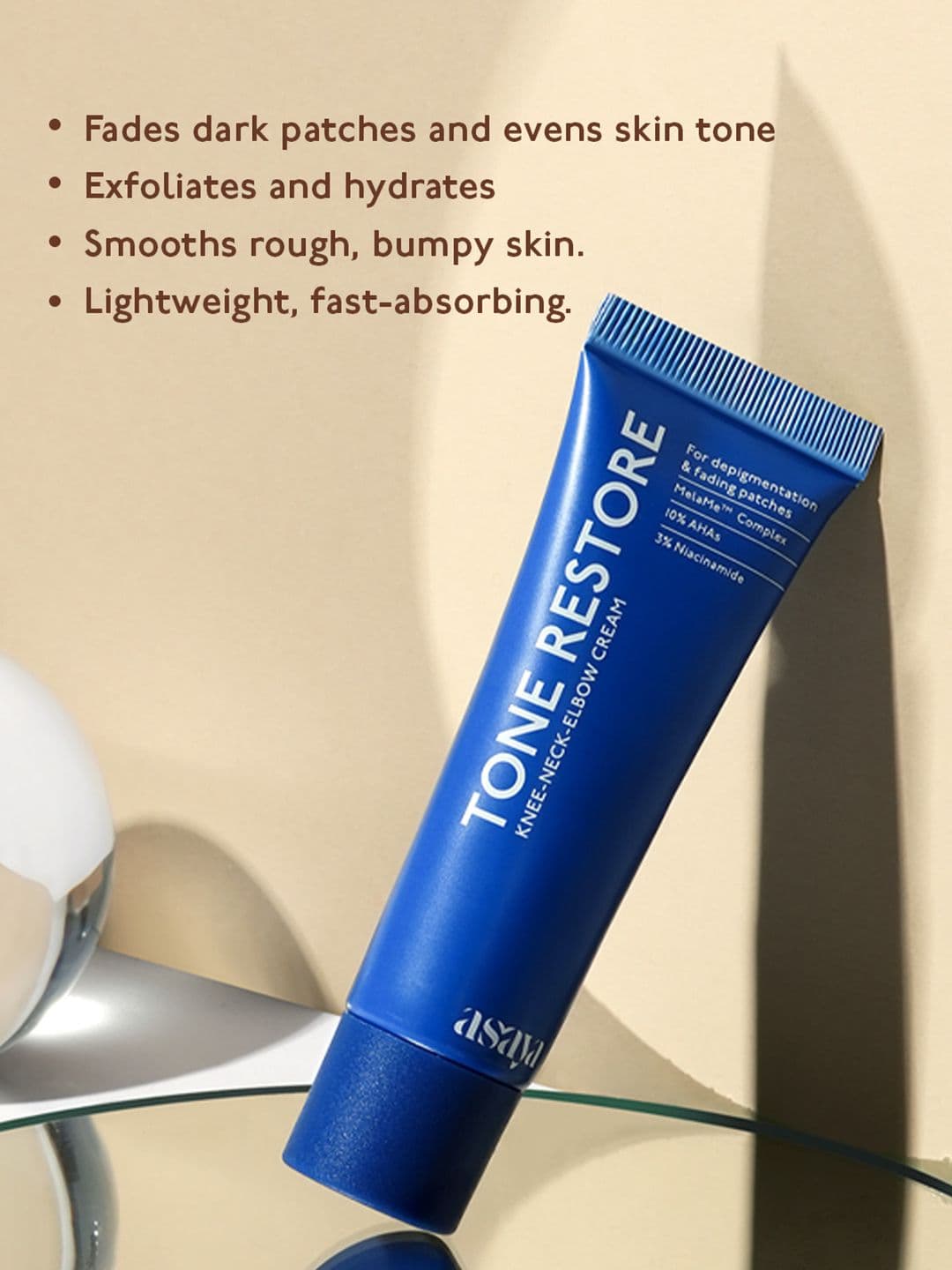 Asaya Tone Restore Knee Cream - 50 g