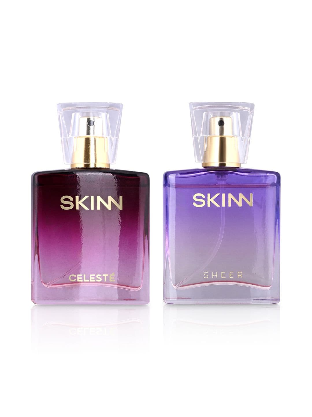 SKINN by Titan Women Celeste & Sheer Miniature EDP Gift Set- 25 ml Each