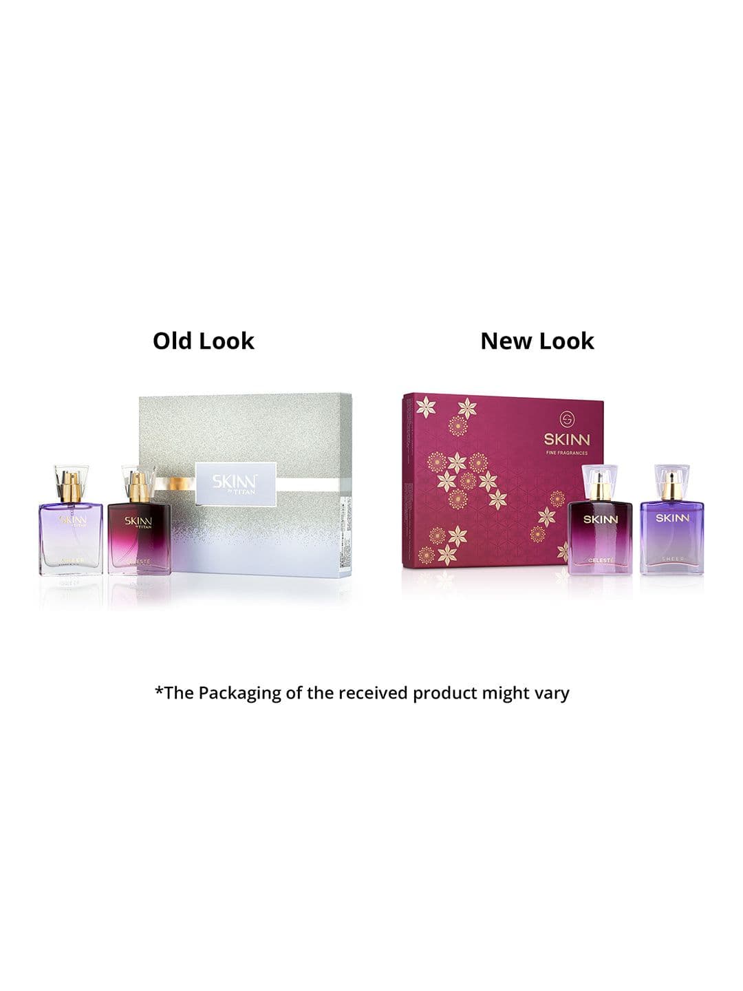 SKINN by Titan Women Celeste & Sheer Miniature EDP Gift Set- 25 ml Each