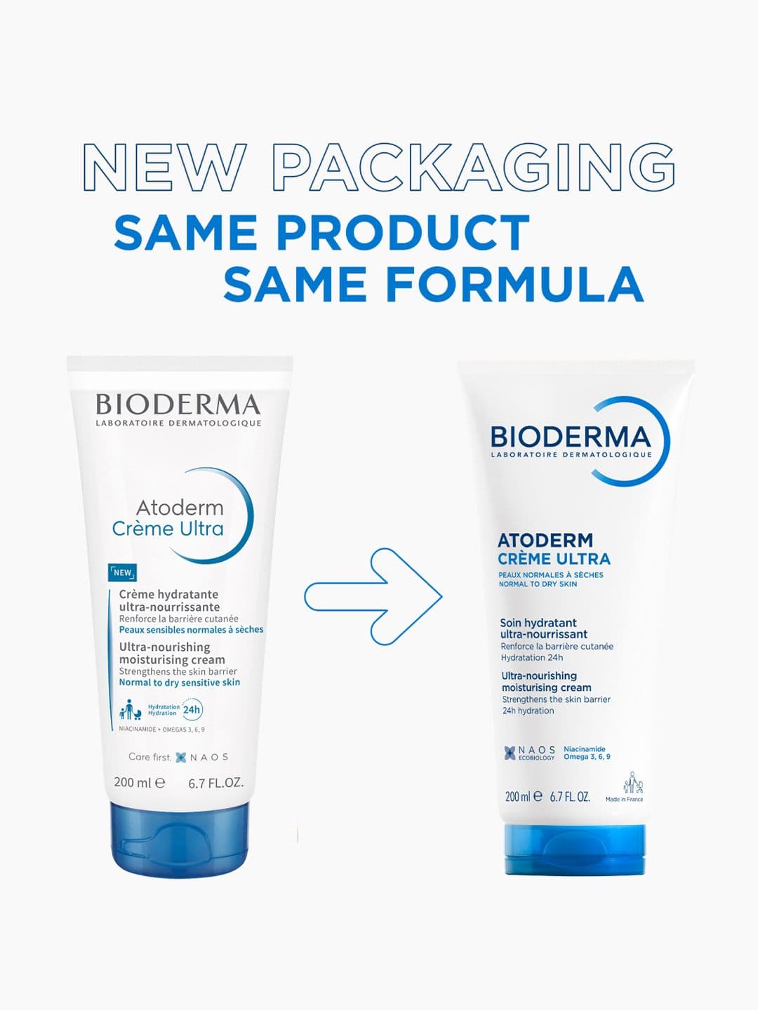 BIODERMA Atoderm Creme Ultra-Nourishing Day Cream - 200ml
