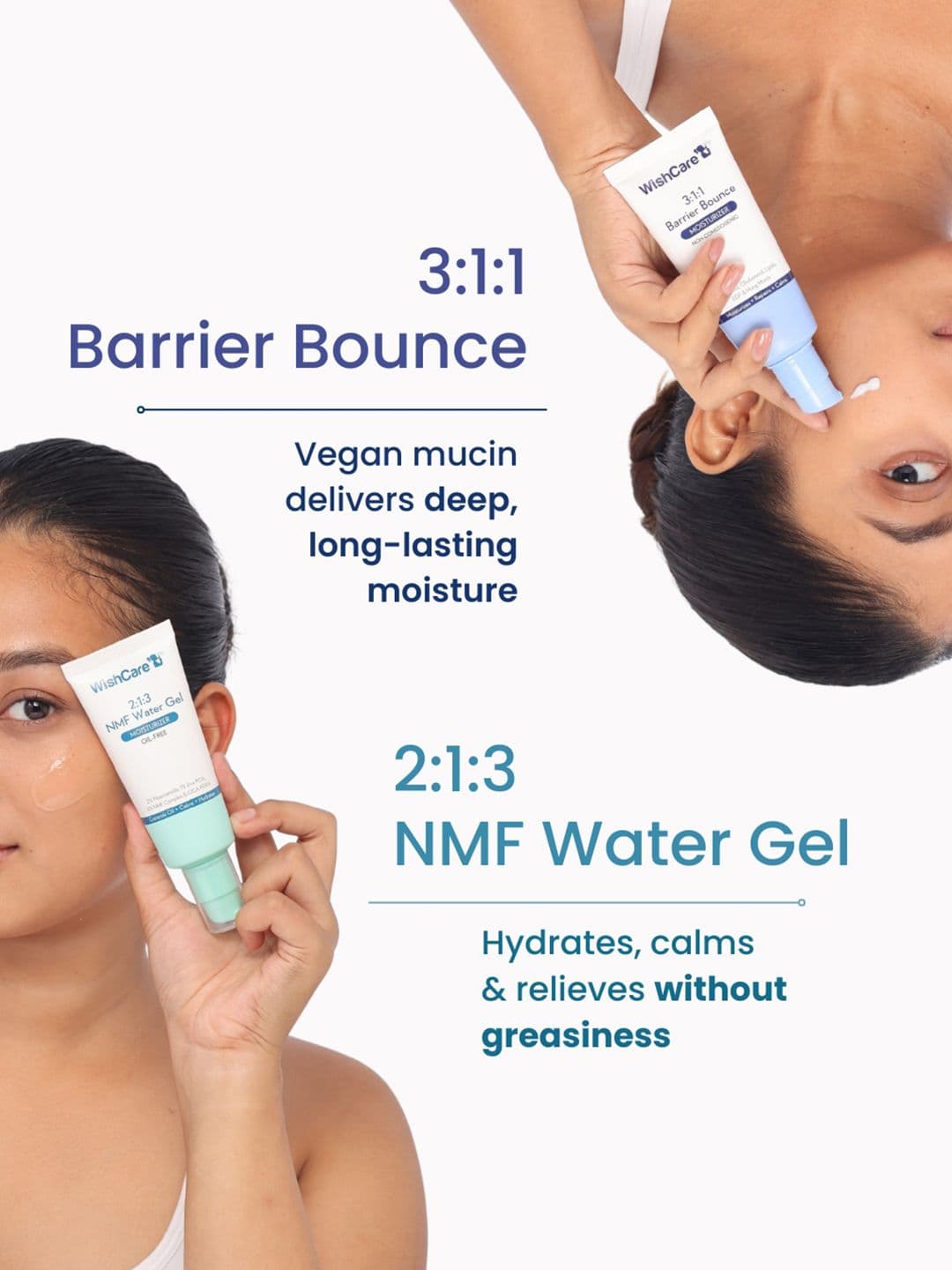 WishCare 3:1:1 Barrier Bounce Moisturiser- 50 ml