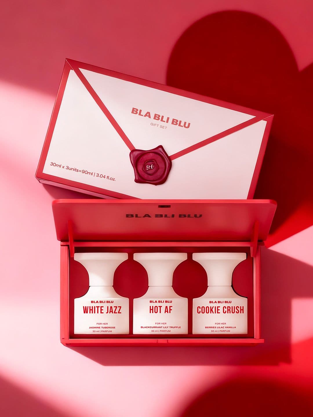 BLA BLI BLU Women Set Of 3 White Jazz, Hot Af & Cookie Crush Eau De Parfum - 30ml Each