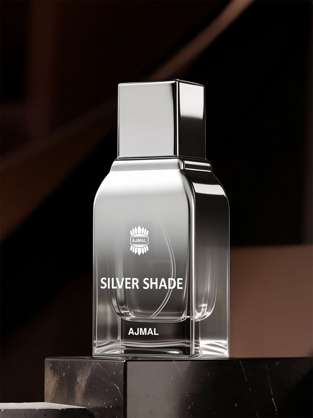 Ajmal Men Silver Shade Long Lasting EDP Perfume - 100ml - Citrus Fragrance