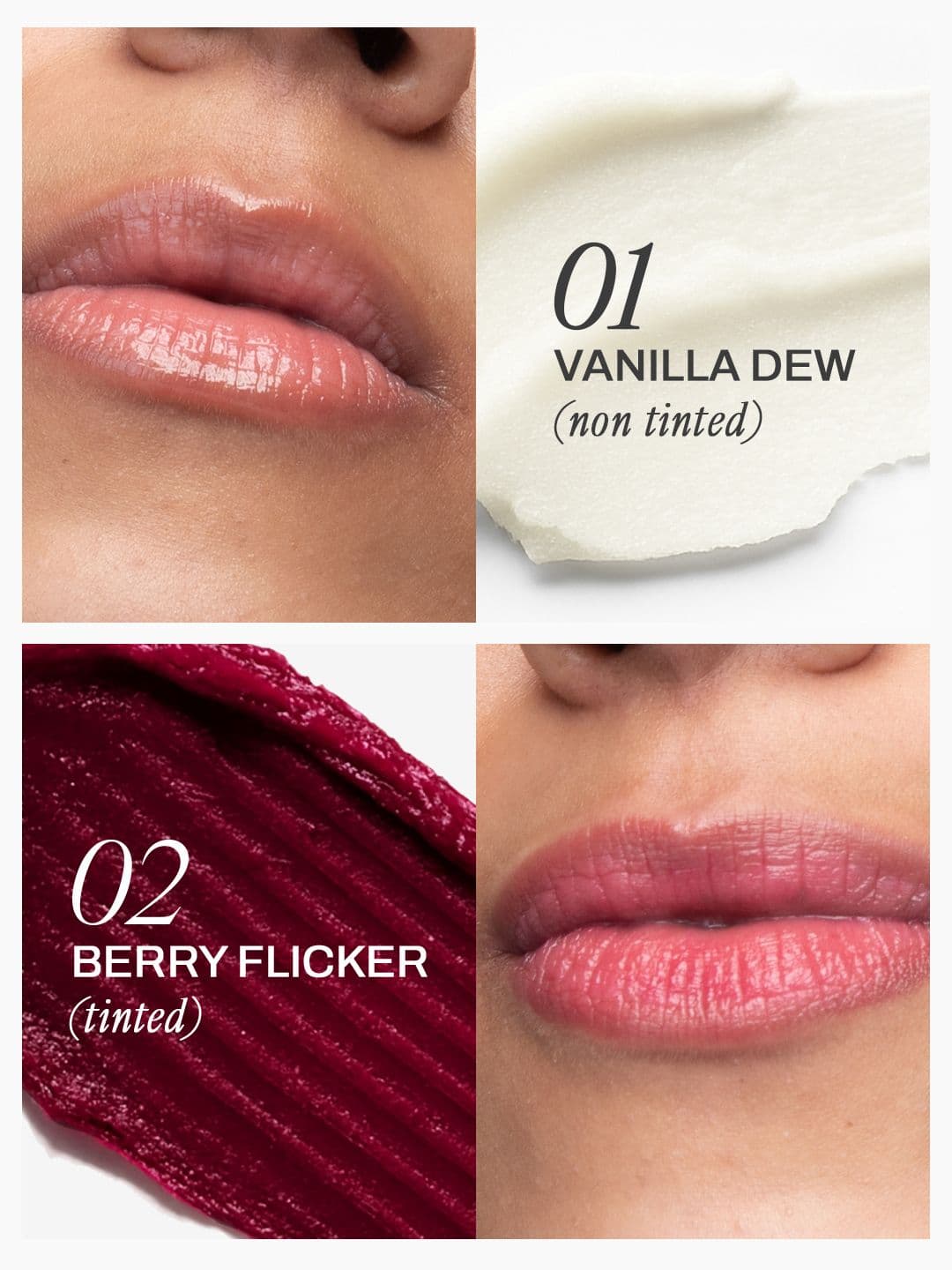 Molten Beauty Buff Glow Lip Balm SPF 50 PA+++ With AHA- 4.2 g- Berry Flicker 02