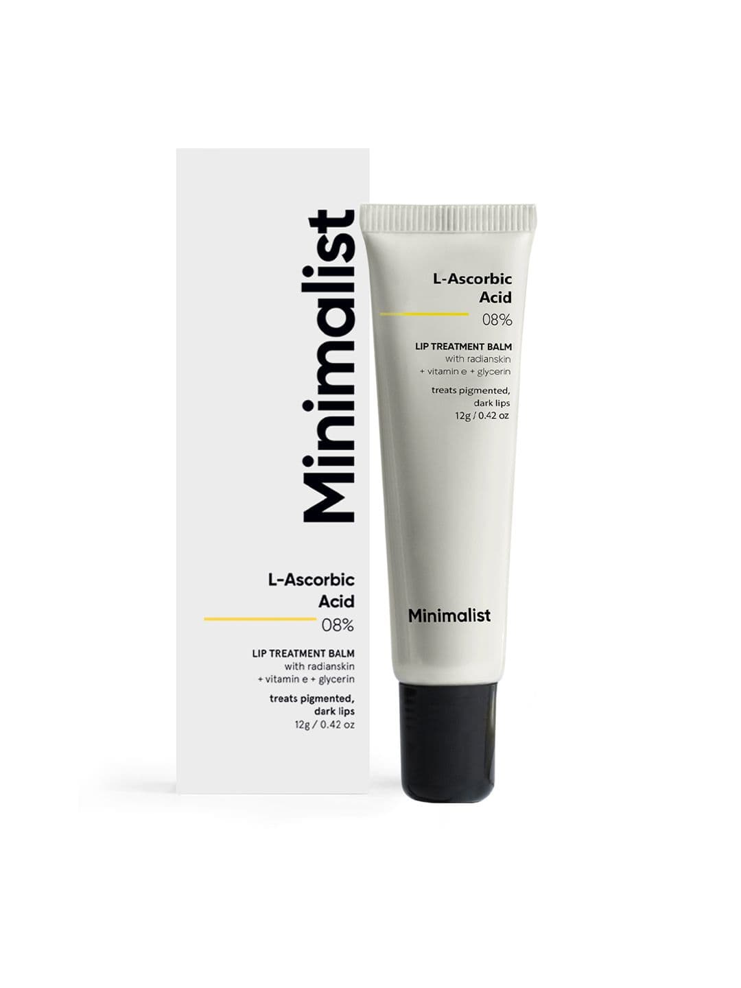 Minimalist 8% L-Ascorbic Acid Lip Treatment Balm with Vitamin E 12gm