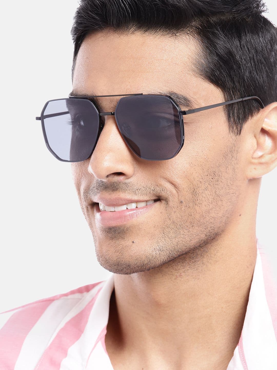 Carlton London Premium Men Polarised & UV Protected Lens Rectangle Sunglasses - CLSM134