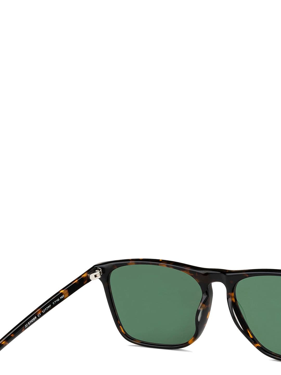 John Jacobs Full Rim Rectangle Sunglasses with UV Protected Lens 127290