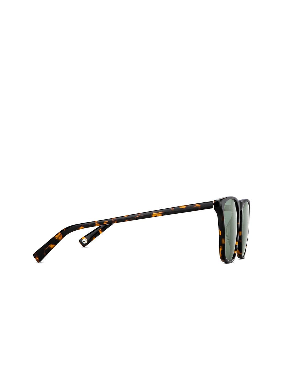 John Jacobs Full Rim Rectangle Sunglasses with UV Protected Lens 127290