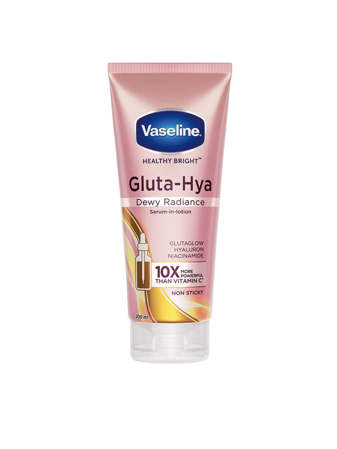 Vaseline Gluta-Hya Dewy Radiance Lotion with Glutathione - 200 ml