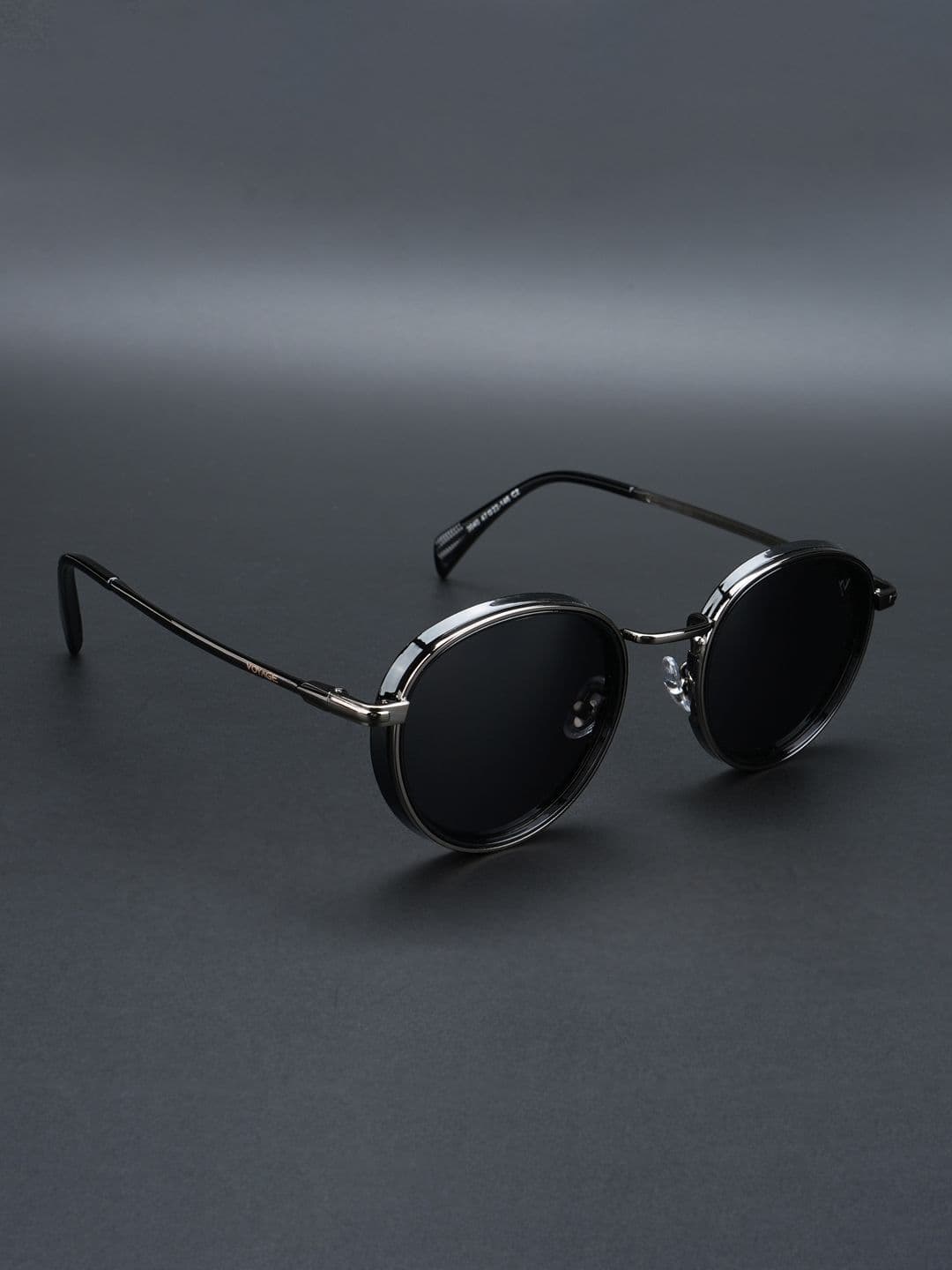 Voyage Polarised And UV Protected Lens Full Rim Round Sunglasses 3040MG3982Z