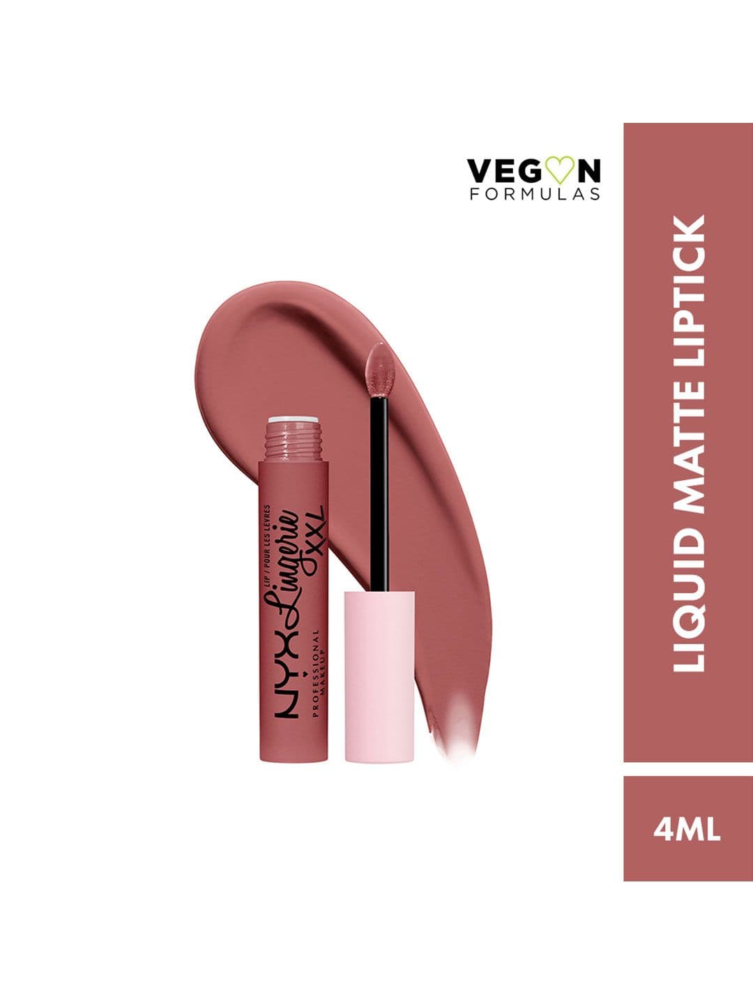 NYX PROFESSIONAL MAKEUP Lip Lingerie XXL Matte Liquid Lipstick 4ml - Stripd Down 05