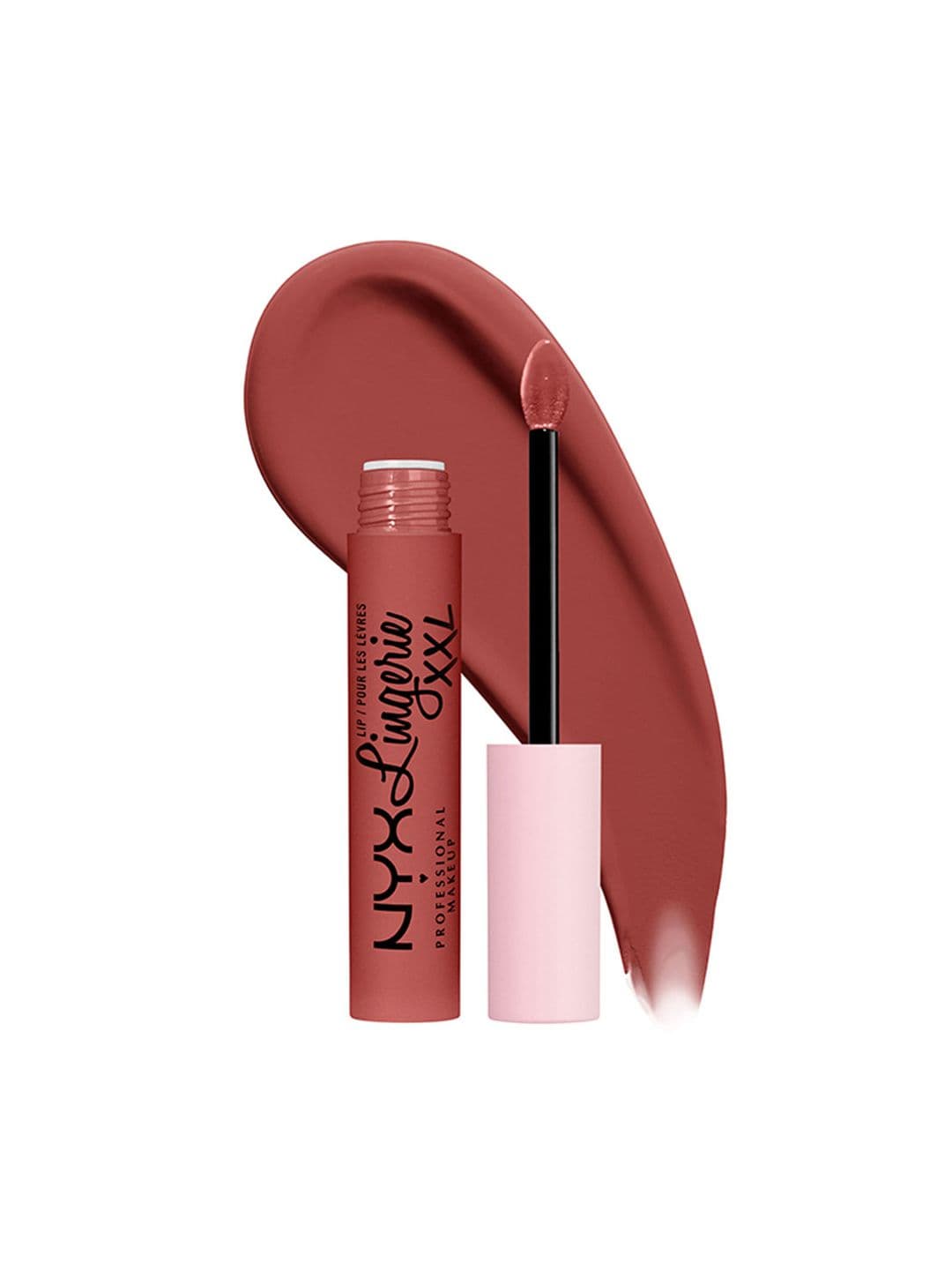 NYX PROFESSIONAL MAKEUP Lip Lingerie XXL Matte Liquid Lipstick 4ml - Warm Up 07