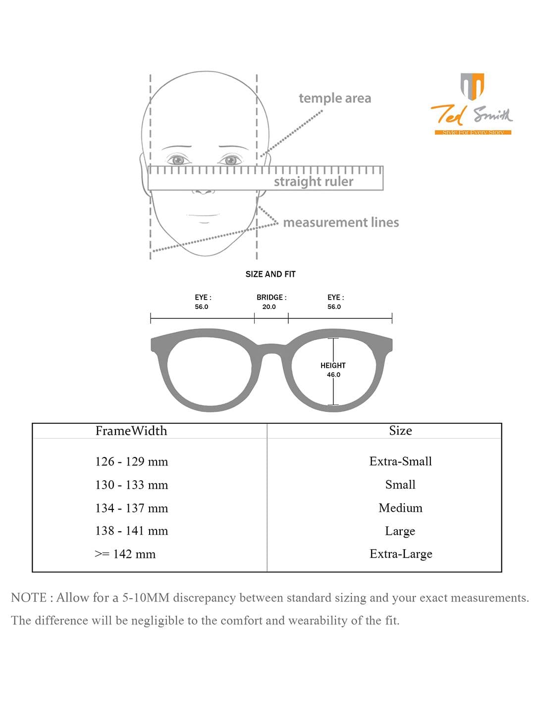 Ted Smith Women Square Sunglasses With UV Protected Lens