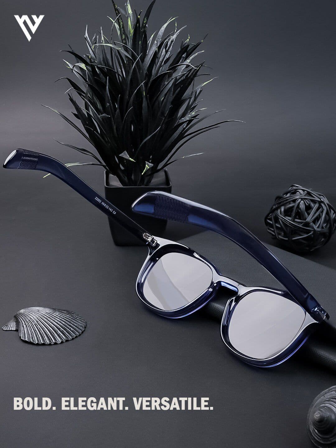 Voyage Unisex Wayfarer Sunglasses With Polarised & UV Protected Lens