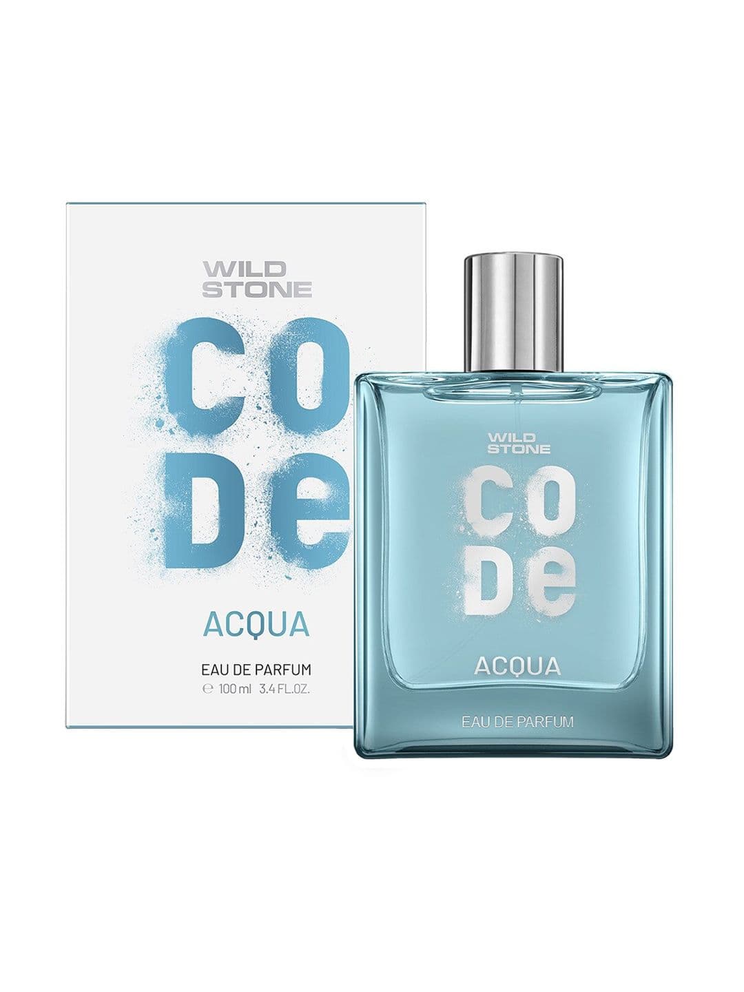 Wild stone Men Code Acqua Long Lasting Eau De Parfum - 100 ml
