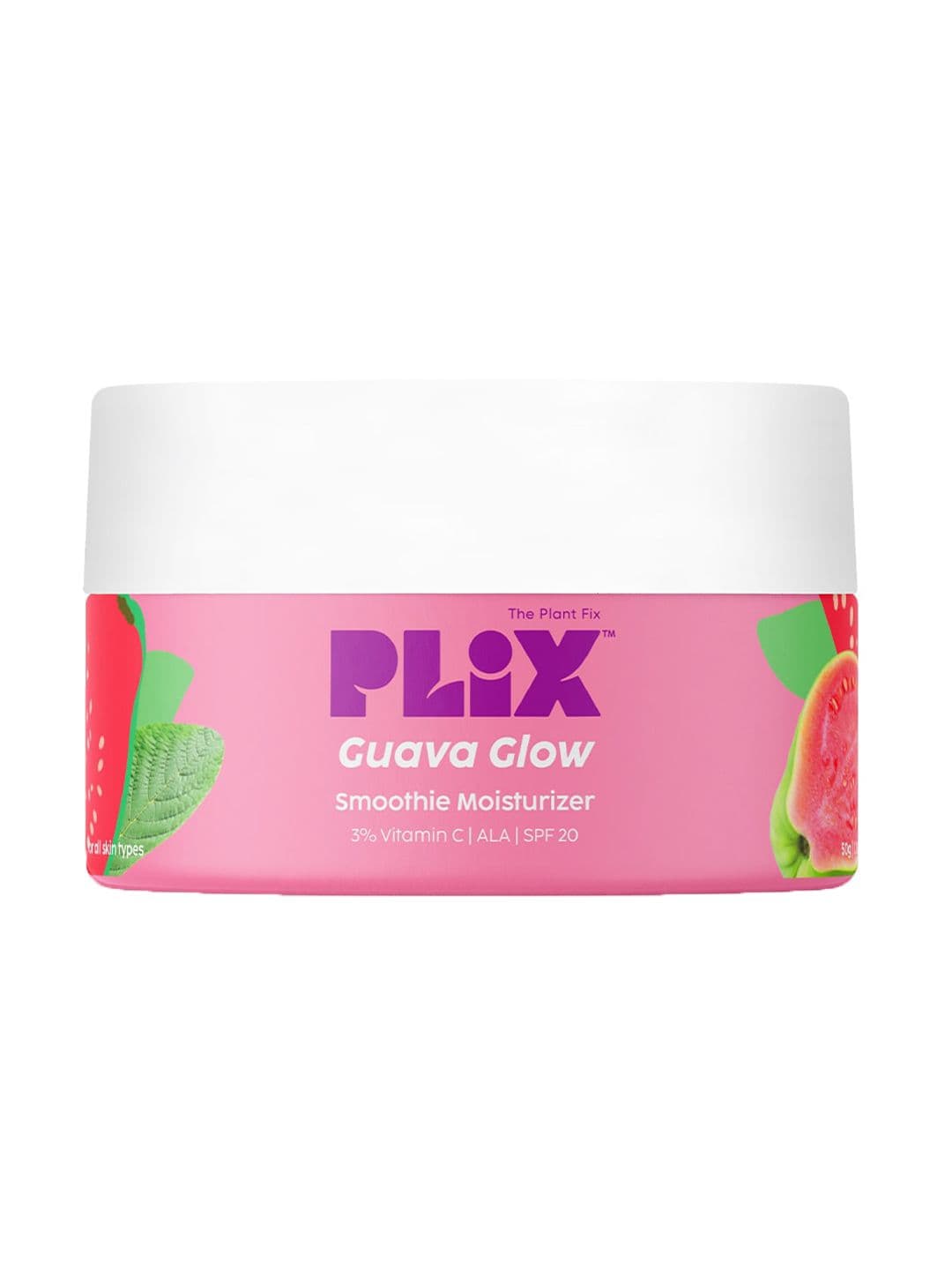 PLIX THE PLANT FIX Guava Glow Smoothie Moisturizer - 50g