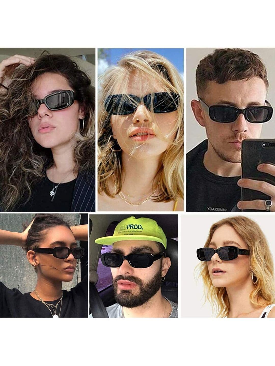 DressBerry Women Square UV Protected Lens Sunglasses