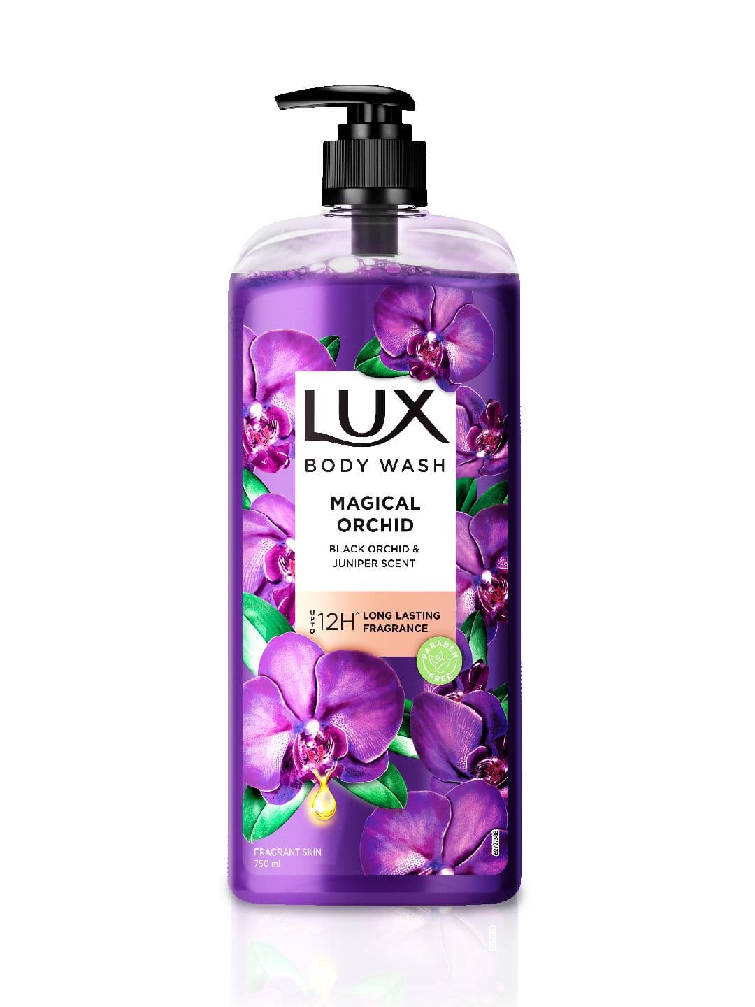 LUX Magical Orchid Bodywash with Black Orchid & Juniper Oil - 750 ml
